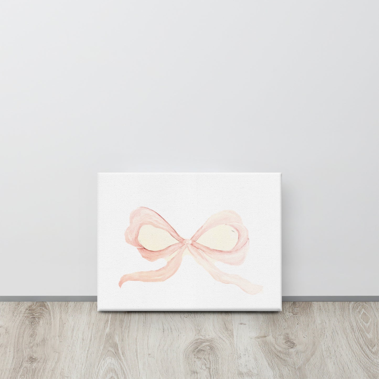 Pink Bow Canvas