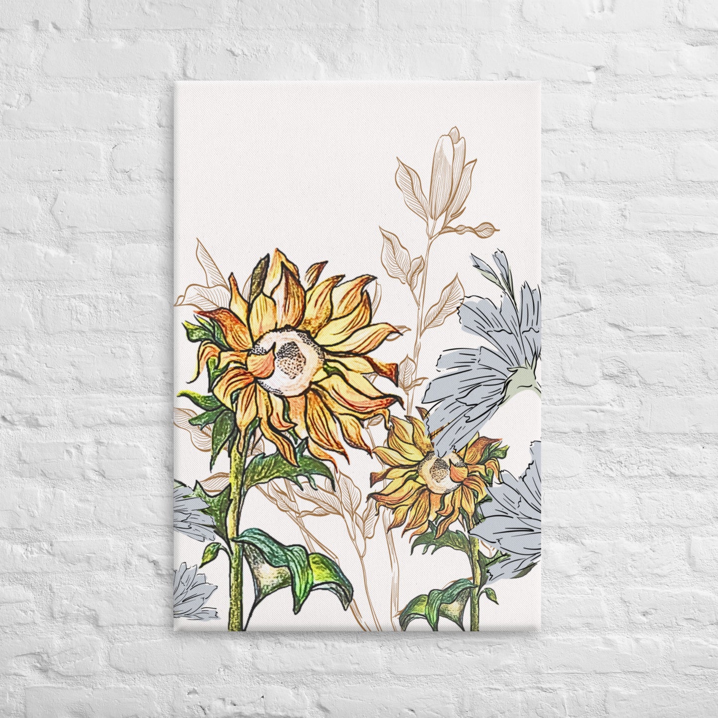 Sunflower Canvas