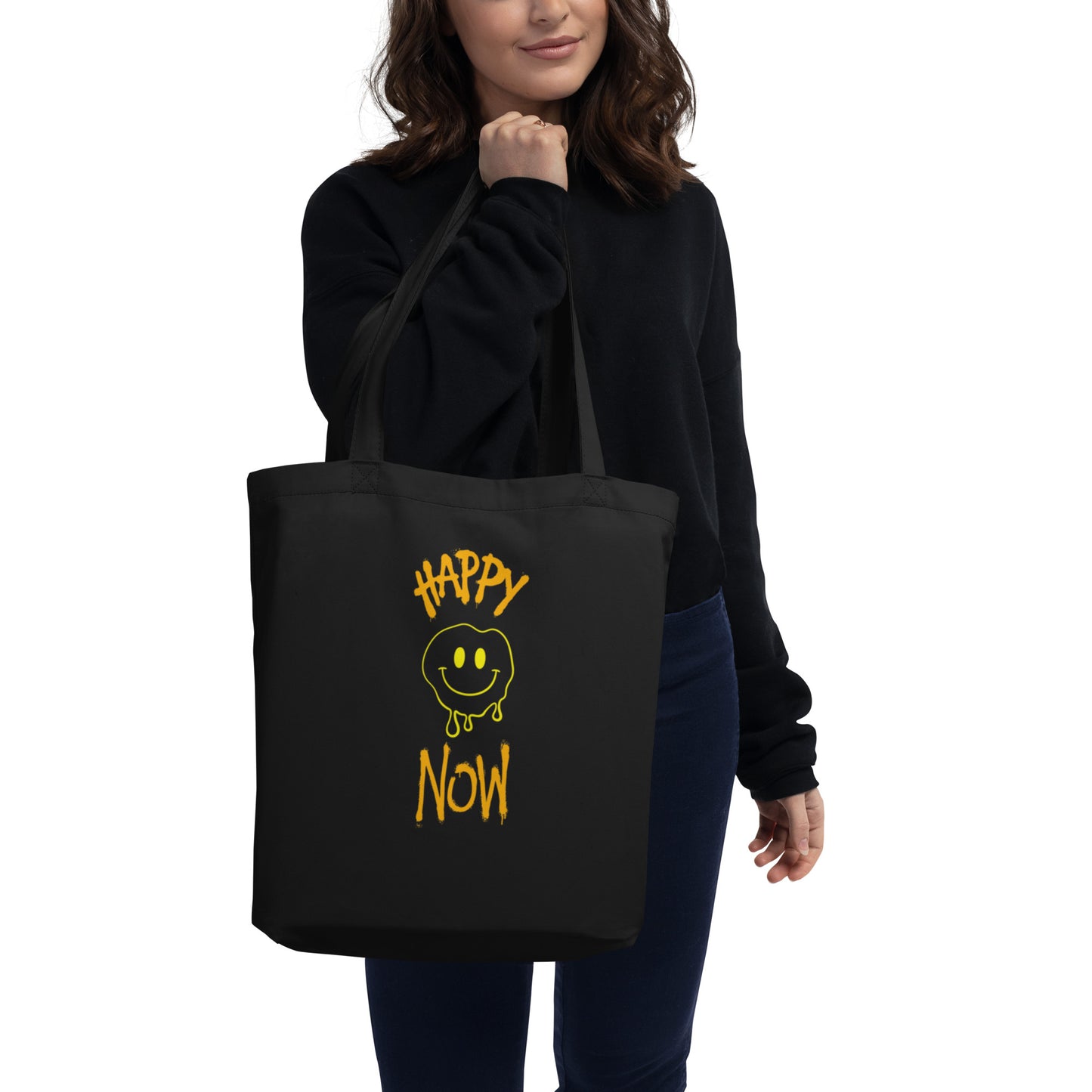 Happy Now Eco Tote Bag