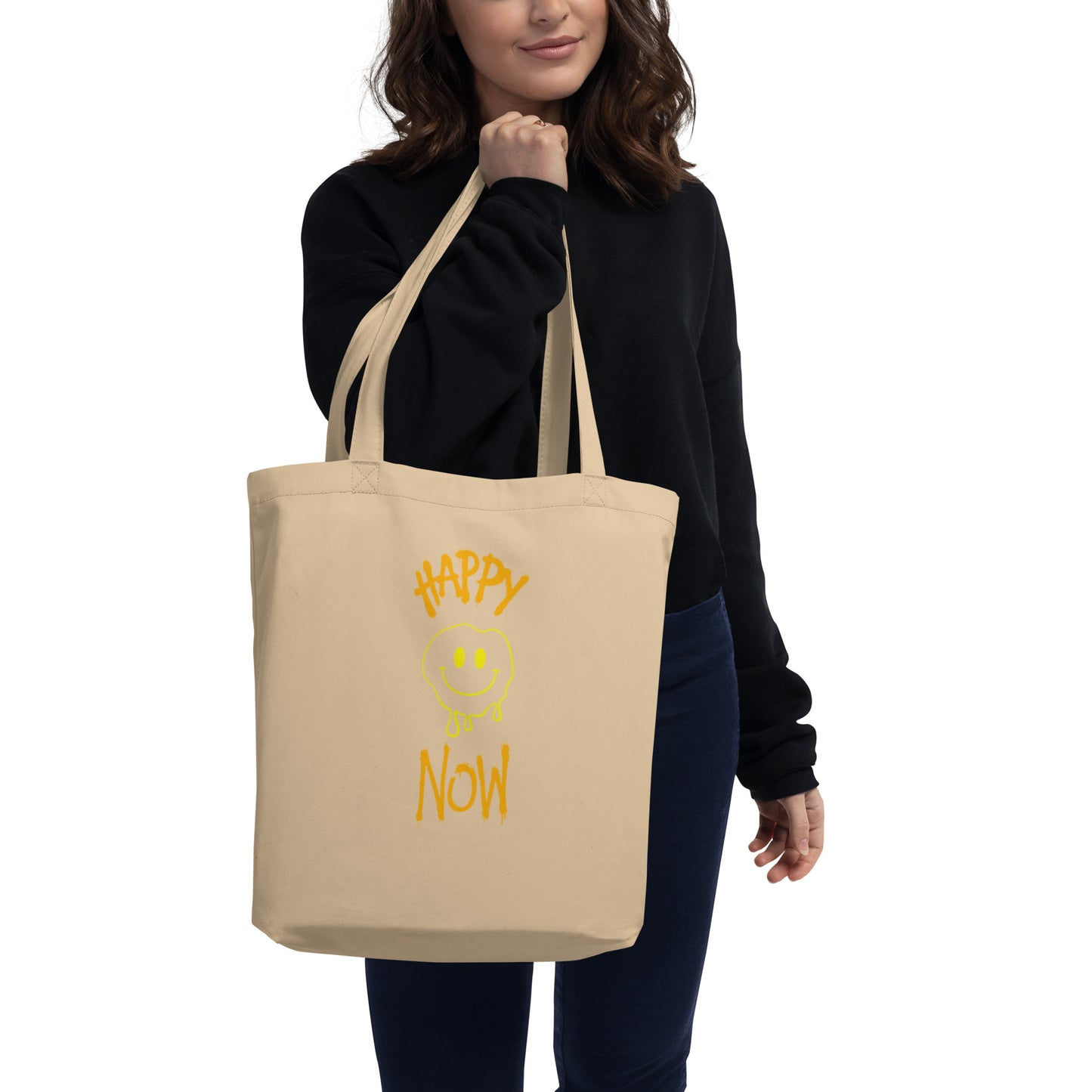 Happy Now Eco Tote Bag