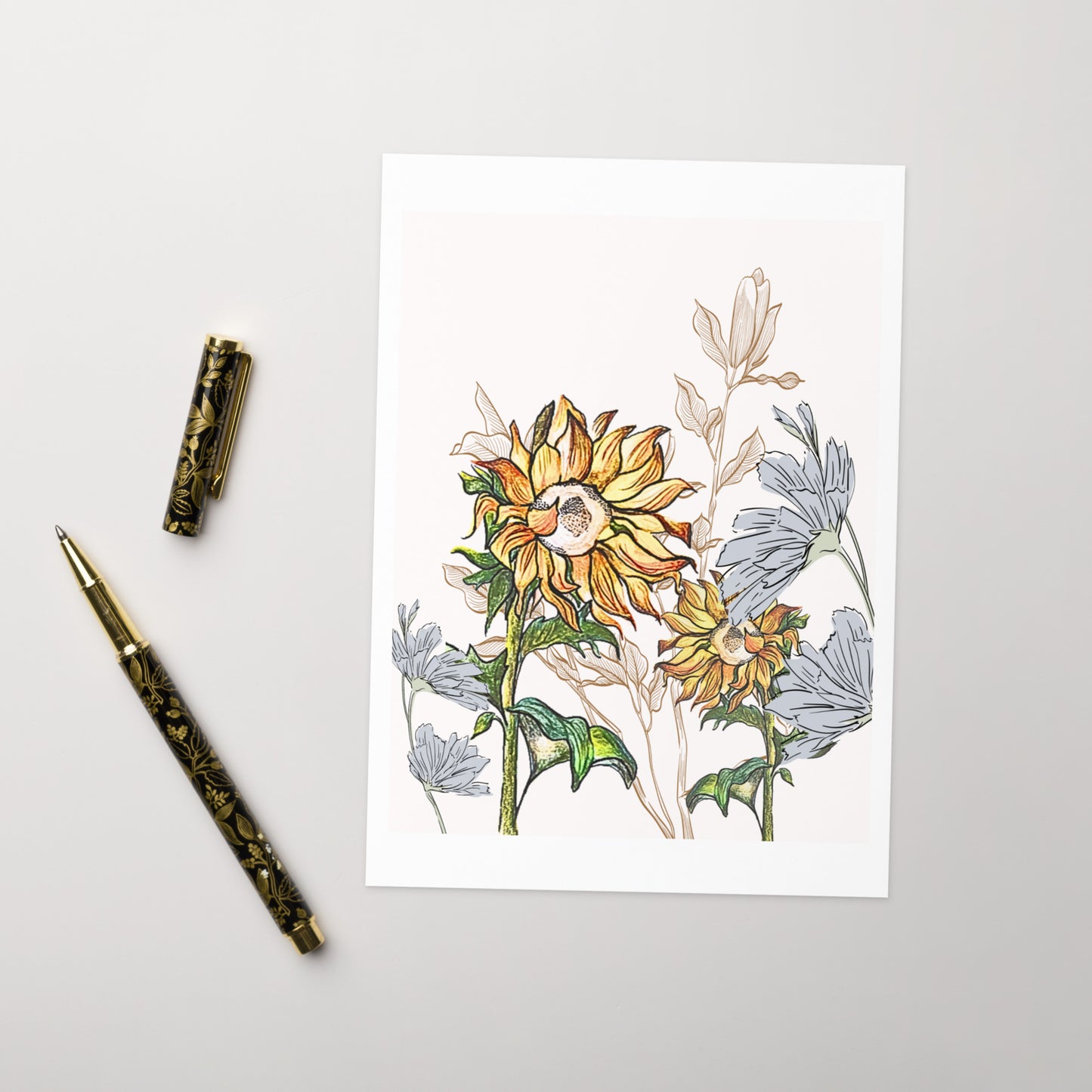 Sunflower Greeting card