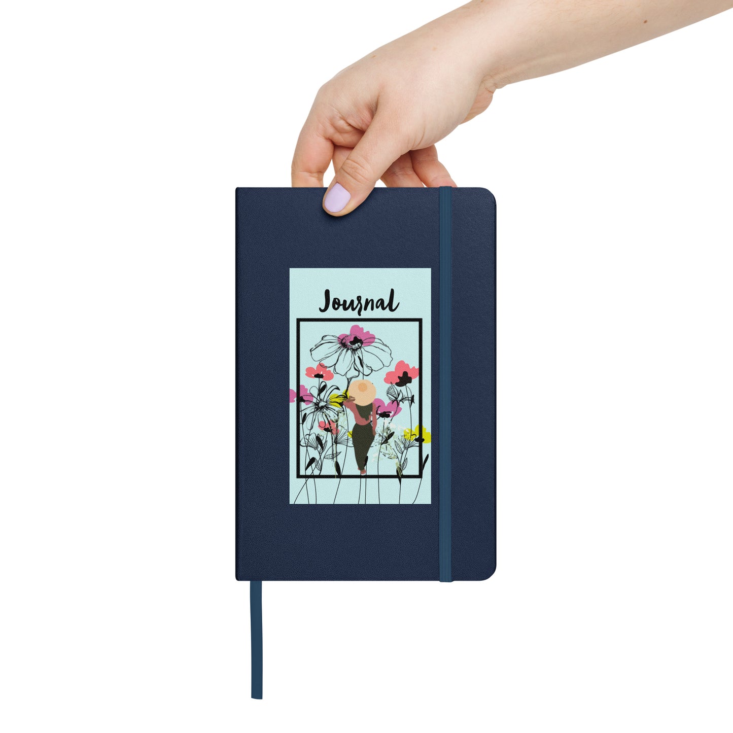 Wildflowers Hardcover bound notebook