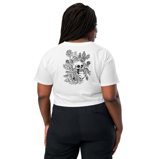 Skull Back Women’s crop top