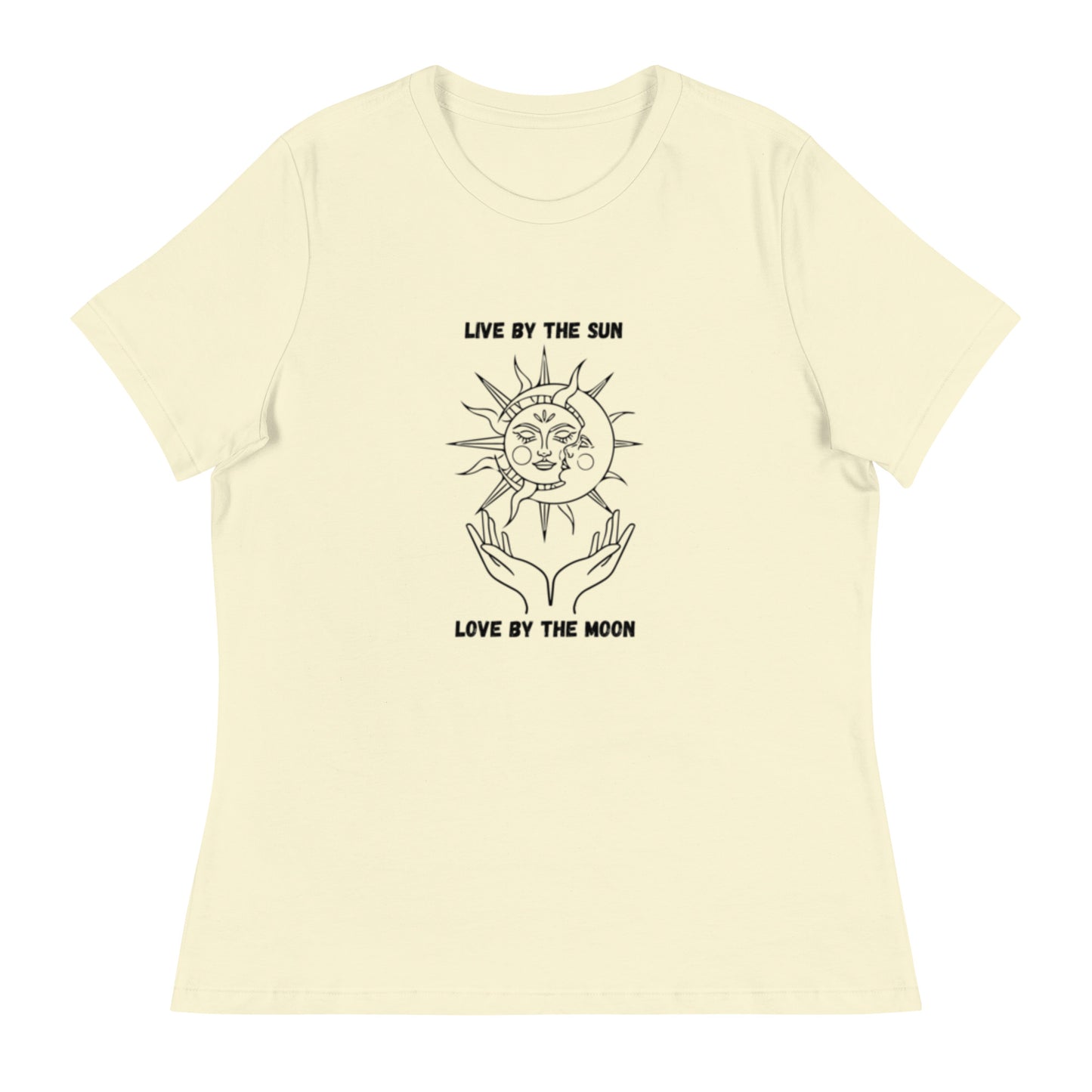 Moon and Sun Women's Relaxed T-Shirt